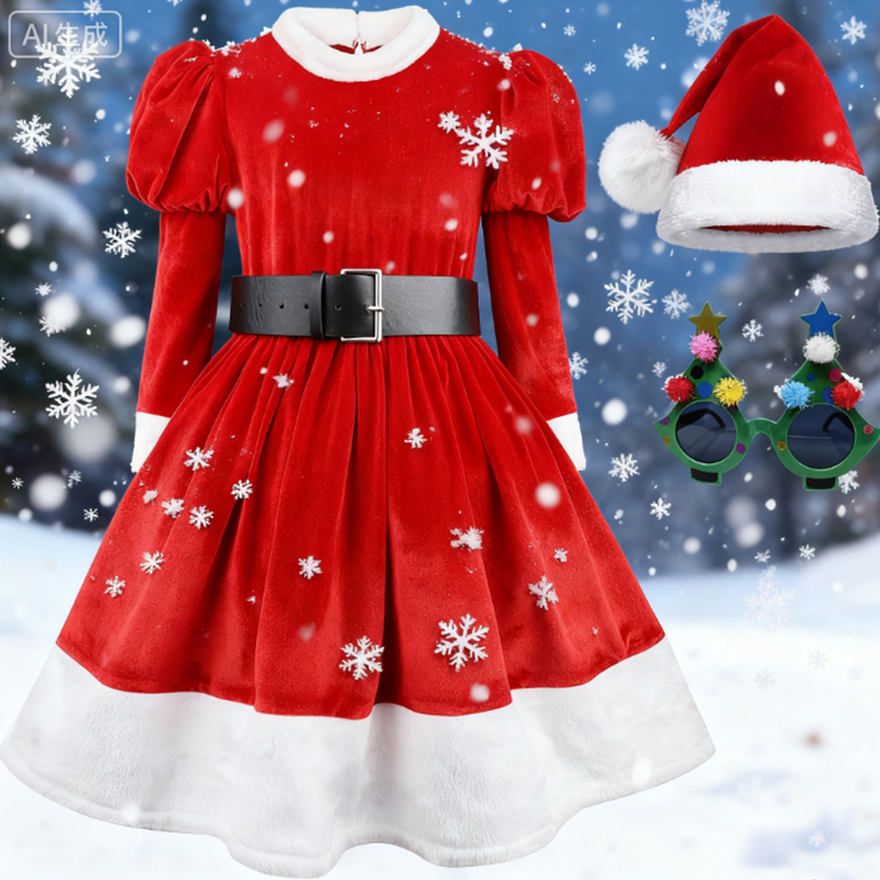 Elf Costume Christmas - 4 Buah Kostum Cosplay Santa Klaus