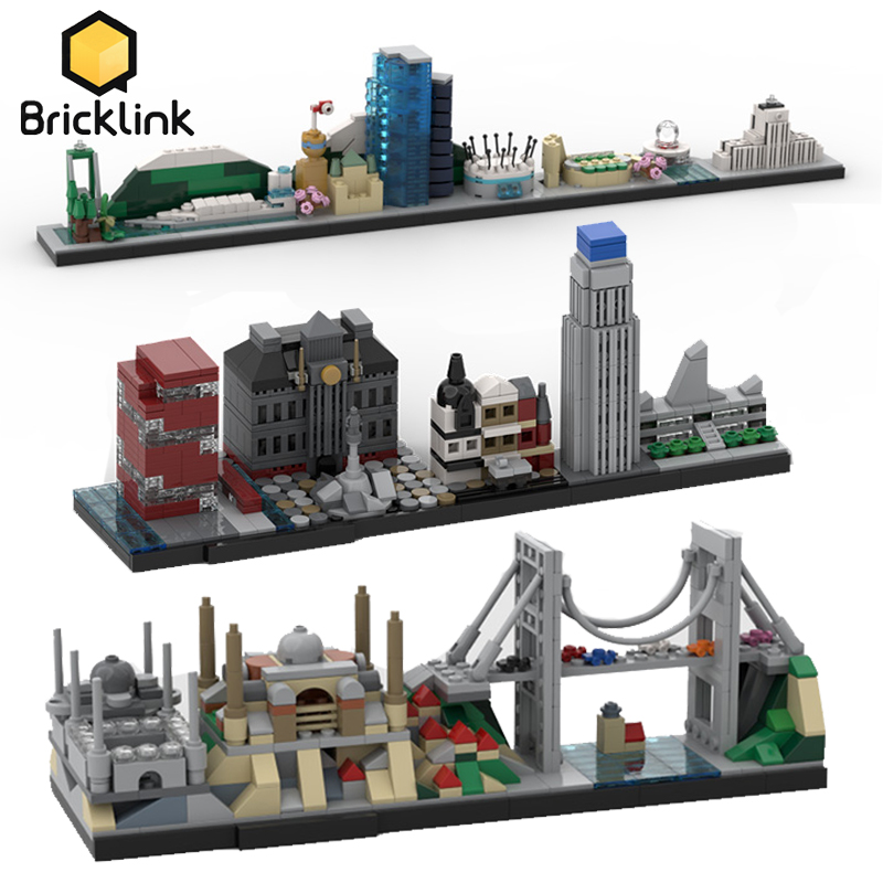 Lego Set Creator - Set Arsitektur Cakrawala Kota Kreatif Bricklink