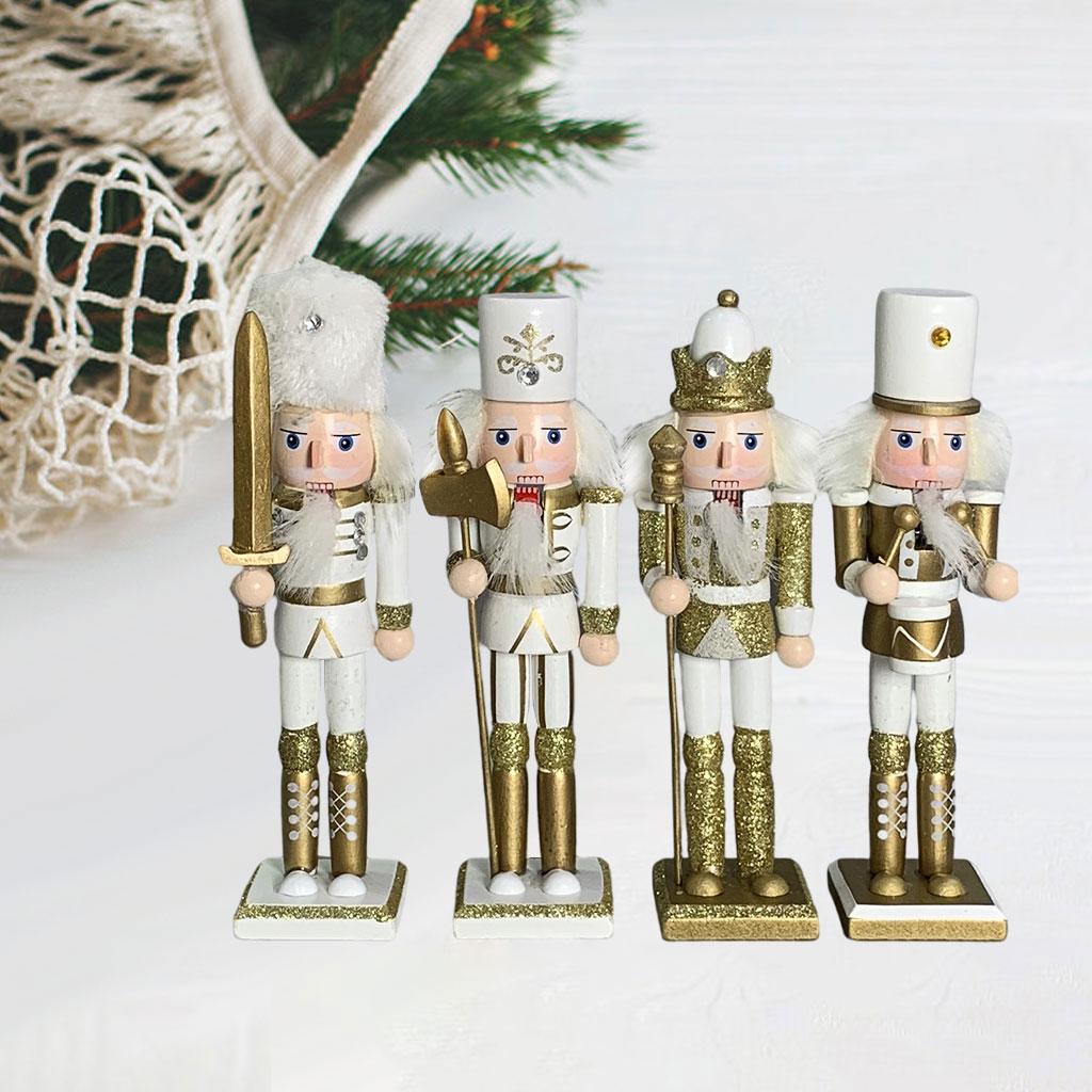 4 buah figurin Pemecah Kacang  - Nutcracker Figurine ulasan dan harga