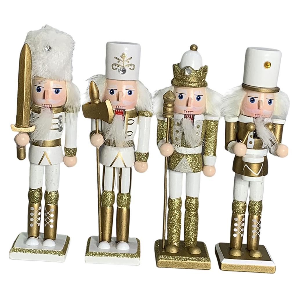 4 buah figurin Pemecah Kacang  - Nutcracker Figurine ulasan dan harga