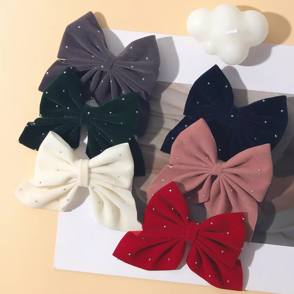 2PCS/Set Jepit Rambut Pita Luc - Ribbon Bow Gift ulasan dan harga