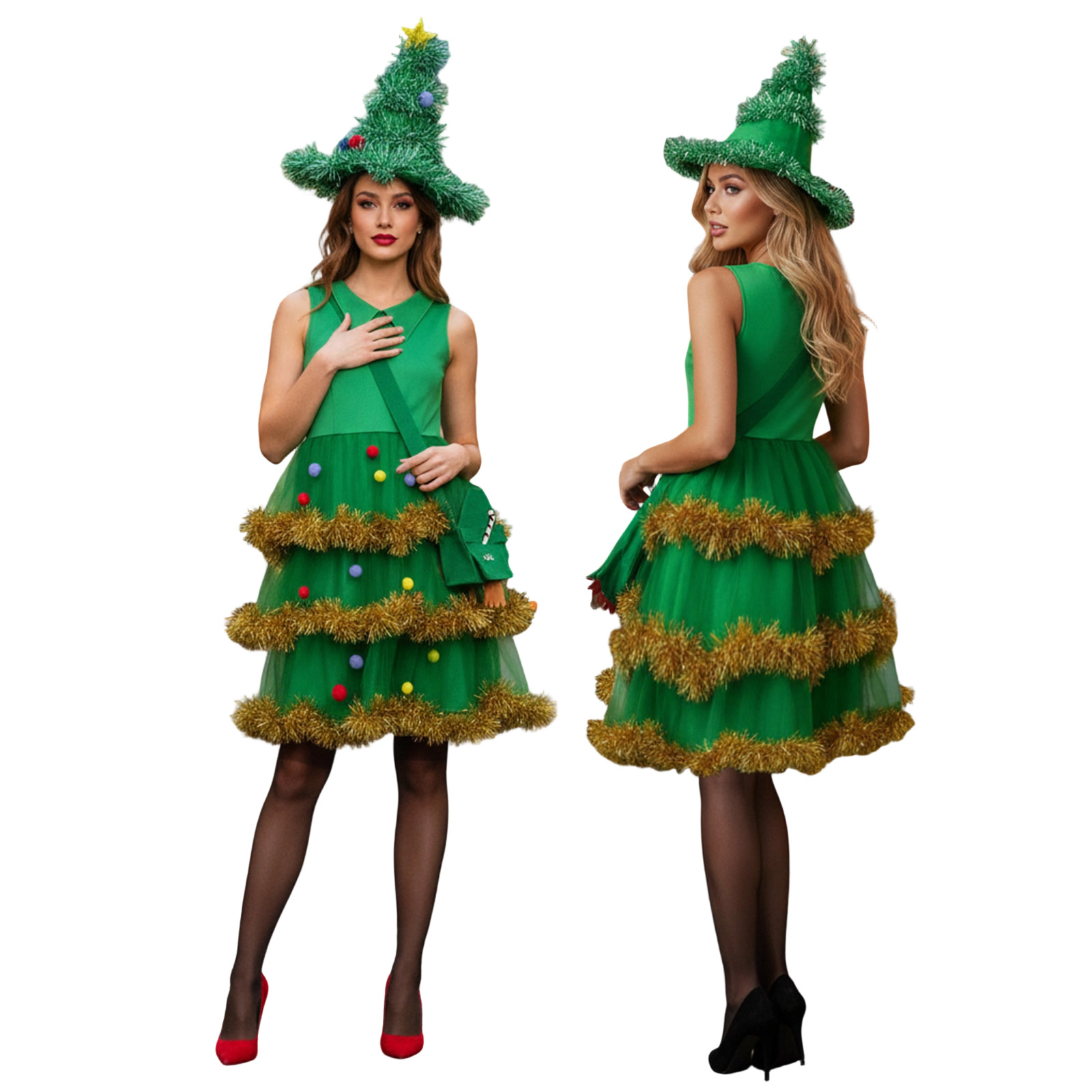 Kostum Cosplay Pohon Natal Wan - Elf Costume Christmas ulasan dan harga