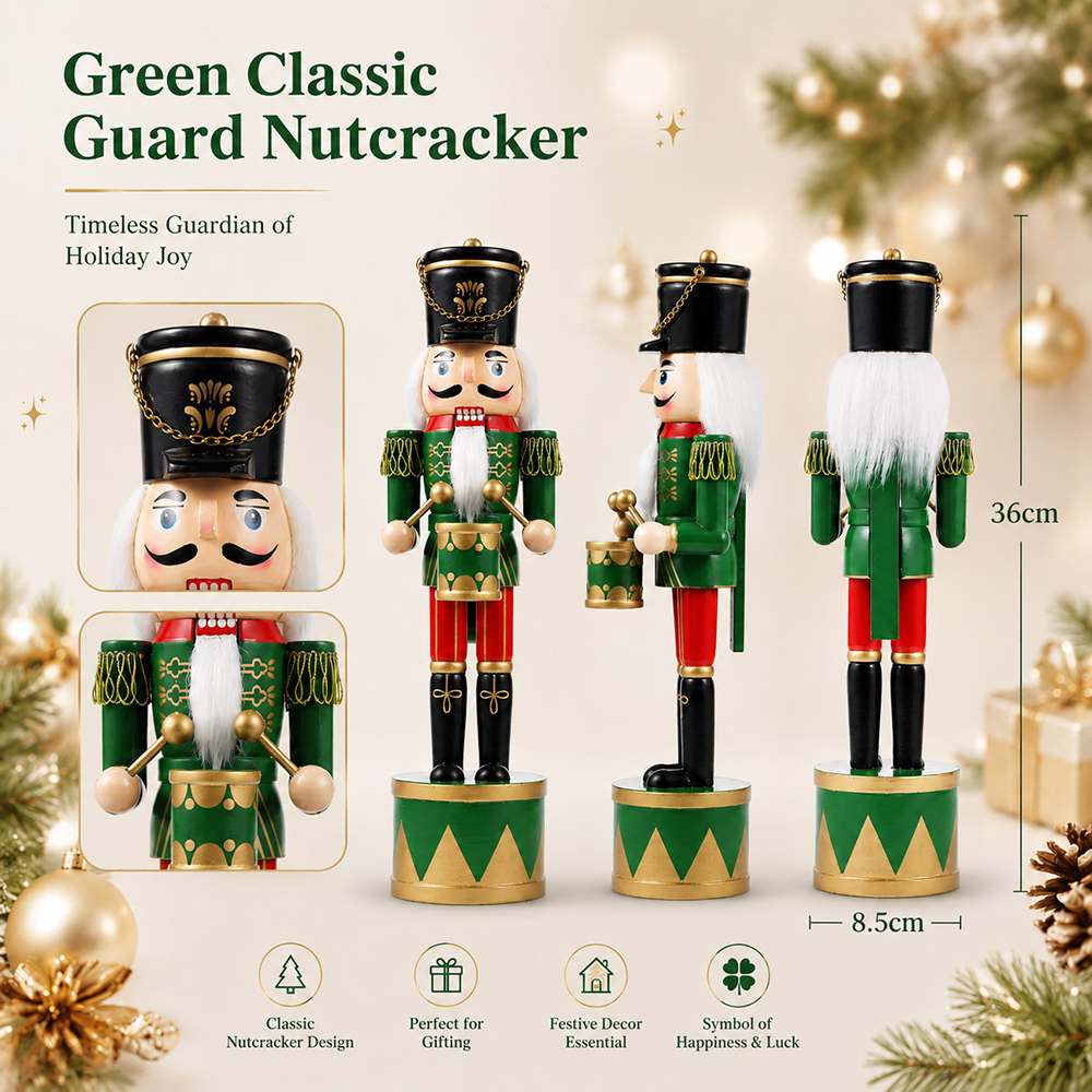 Ornamen Nutcracker Natal 36CM  - Nutcracker Figurine ulasan dan harga