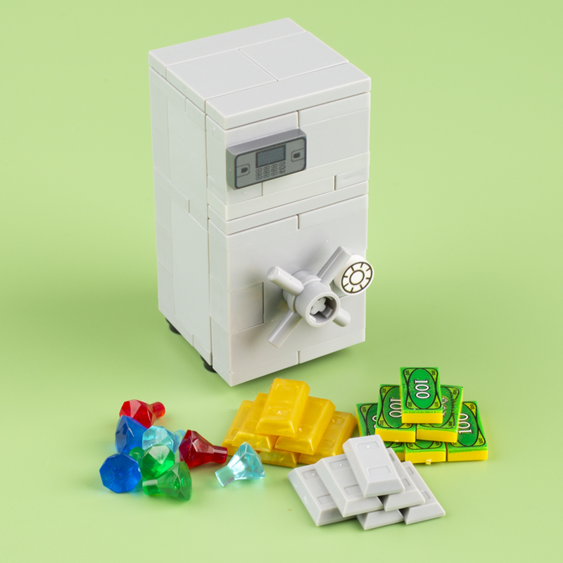 MOC kota Strongbox kotak aman  - Lego Set Creator ulasan dan harga