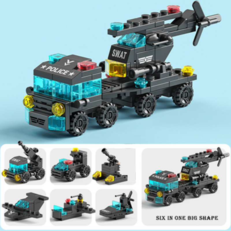 6in1 Set Mainan Balok Bangunan - Lego Set Creator ulasan dan harga