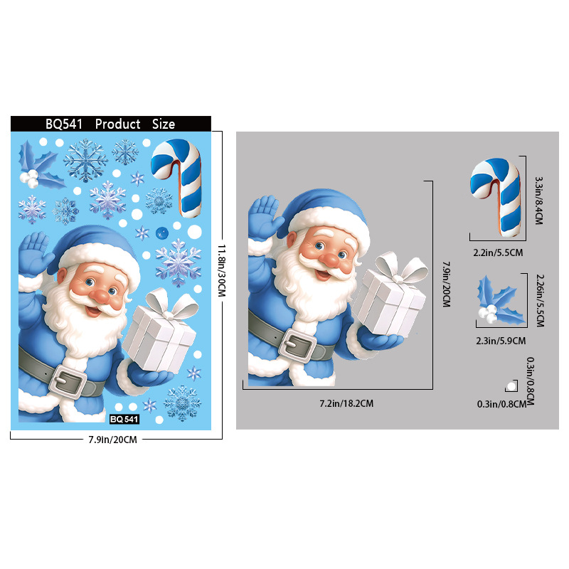 Set Stiker Statis Tempel Jende - Snowflake Window Decal ulasan dan harga