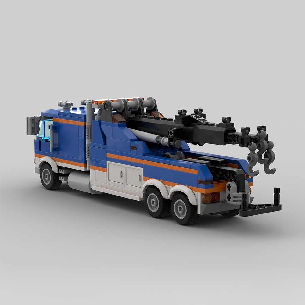 Blok Bangunan Model Trailer De - Lego Set Creator ulasan dan harga