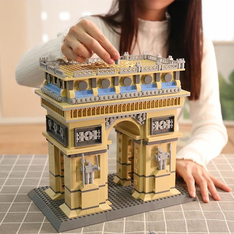 Triumphal mainan blok bangunan - Lego Set Creator ulasan dan harga